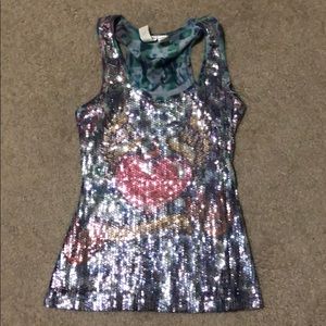 Sequins tank top